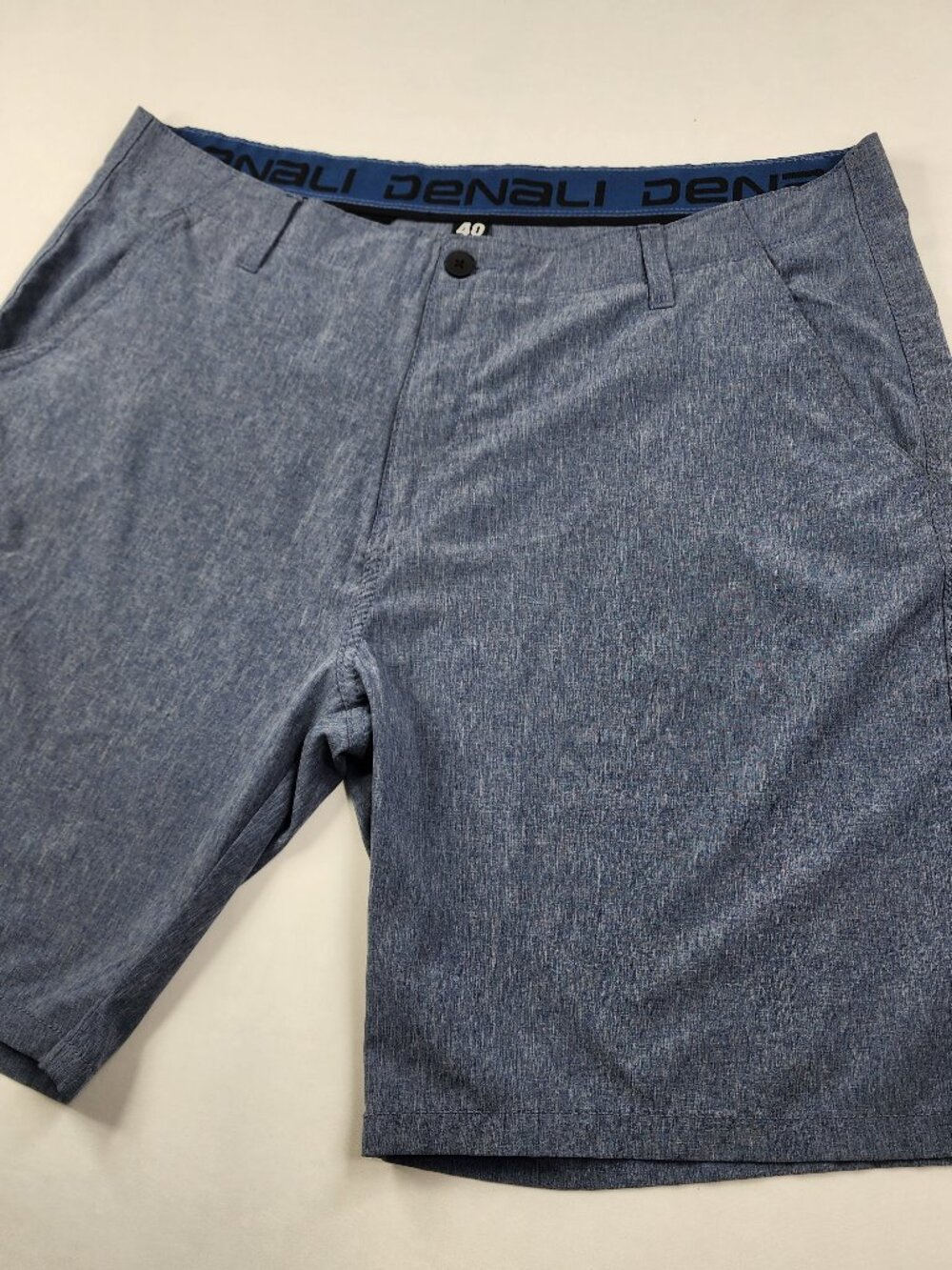 Denali Men's 40 Blue Hybrid Shorts Stretch Performance Quick Dry Soft Comfort EX